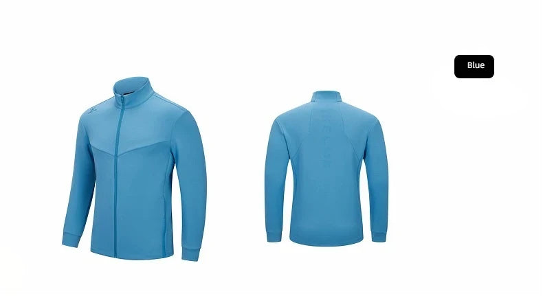 Golf Wear Women's Knit Jacket With Standing Collar Pair Cardigan Jacket Men's Sport Casual Jacket  Running Jacket