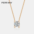 0.5-2CT Moissanite Necklace for Women S925 Pure Silver Classic Bull Head Laboratory Diamond Pendant Luxury Jewelry