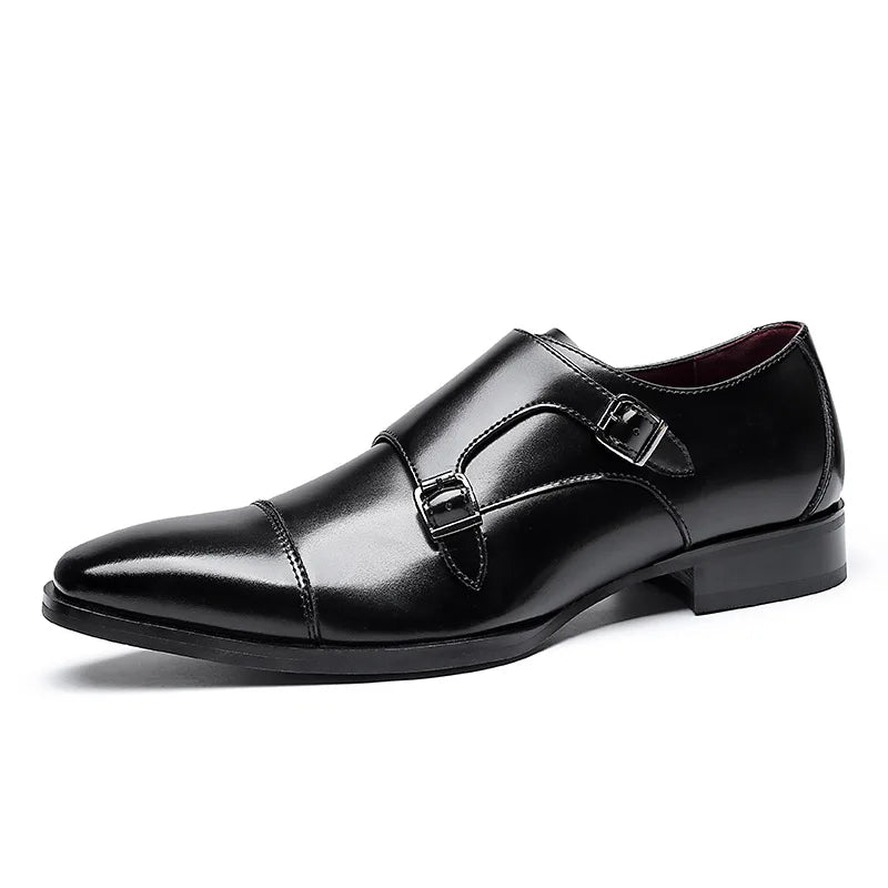 2023 High Quality Handmade Oxford Dress Shoes Men Genuine Cow Leather Suit Shoes Footwear Wedding Formal Italian Shoes Hot