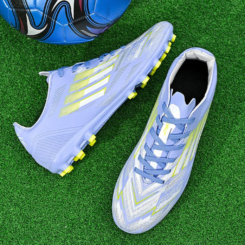 High Quality Mens Soccer Shoes F50 Turf Soccer Cleats for Boys Sneakers TF/FG Training Football Boots Chuteira Campo 35-45
