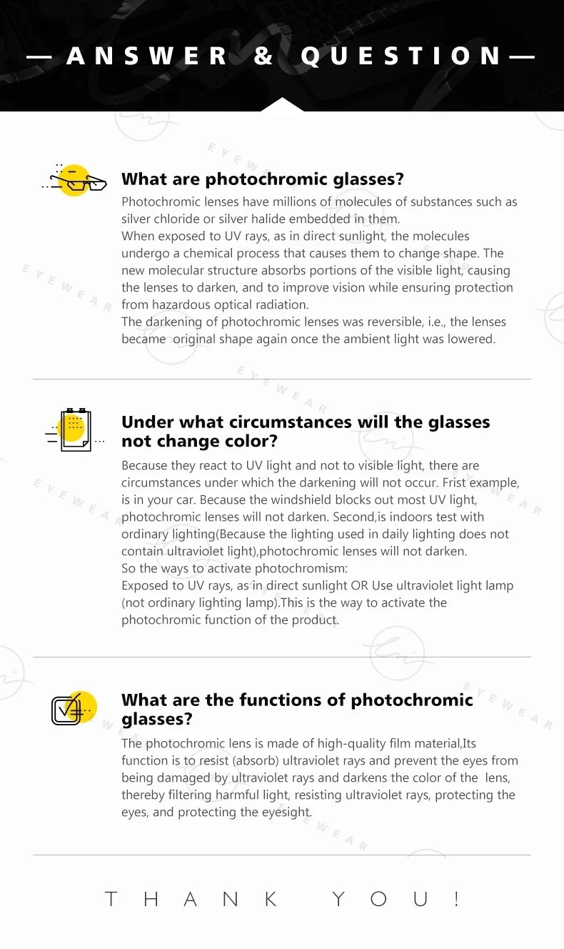 NEW Fashion Photochromic Sunglasses Women Men Polarized Blue Eyewear Drivign Outdoor UV Protection Eyewear gafas de sol mujer