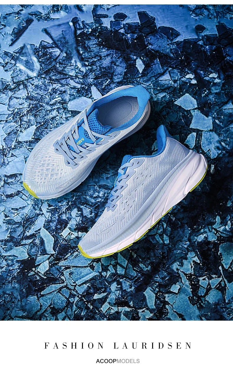 Men's Running Shoes Luxury shoes Couple Outdoor Sneakers Cushioning Breathable Mesh Off-road Trainer Shoes Race Non-Slip Fashion