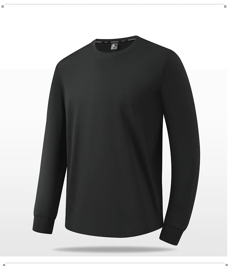 High Quality New Men's/Women's Outdoor Running Mountaineering Hiking Sports Leisure Breathable Loose Long Sleeve T-Shirt