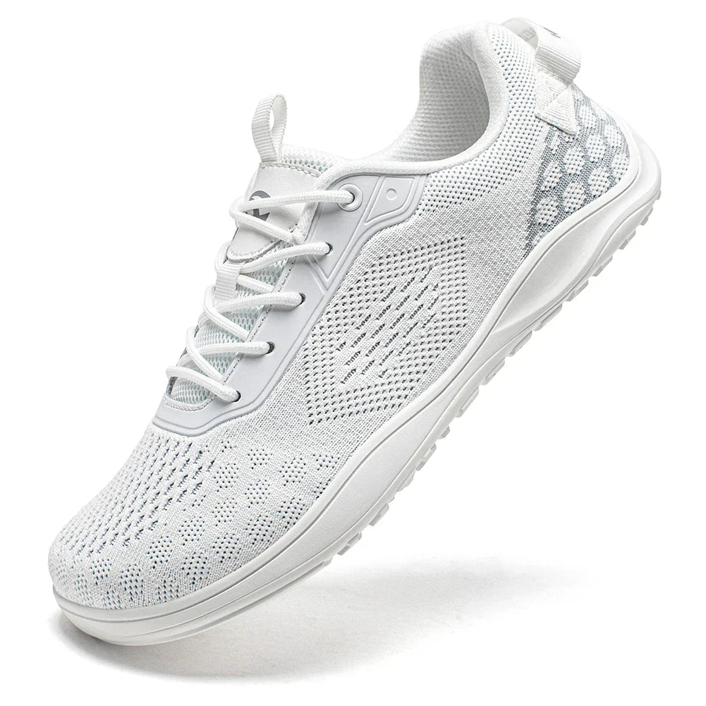 Knit Barefoot Shoes Unisex Zero Drop Wide Toe Sneaker Minimalist Breathable Causal Walking Shoes