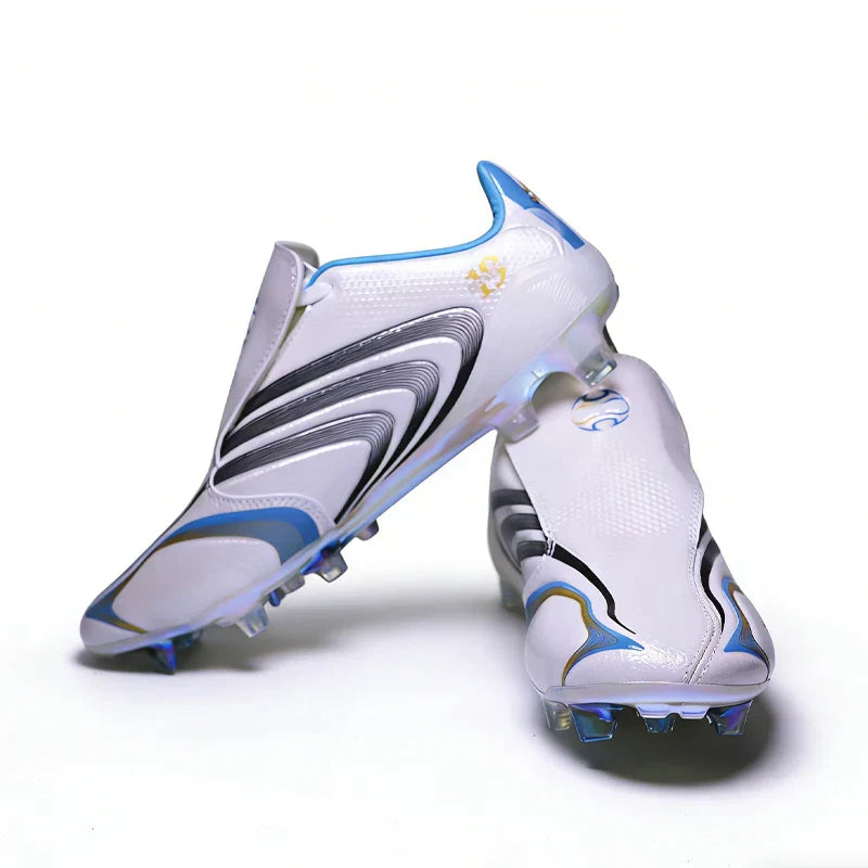 F50+ Professional Mens Soccer Shoes Training Non-Slip Turf Soccer Cleats Boys TF/FG Football Sneakers Man Chuteira Campo 39-45