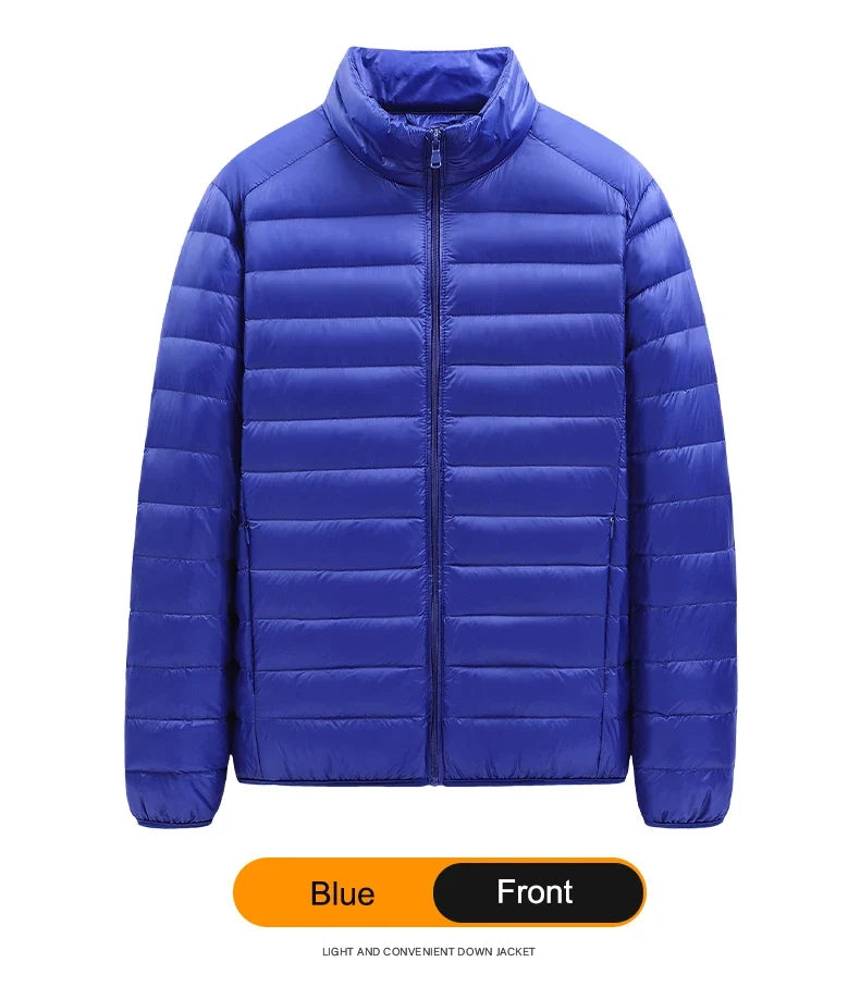 50% Down Jackets Men's Ultralight Hiking Camping Trekking Winter Coat Outdoor Windproof Warm Puffer Jacket Packable