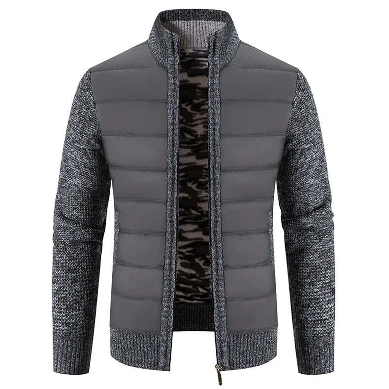 Men's Autumn Winter Sweater Baseball Coat Knit Jacket Korean Jumpers Male Windbreaker Fashion Pullovers Business Casual Knitwear