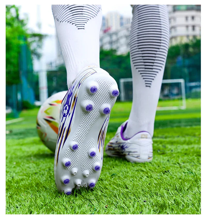 New Kids Football Field Boots Boys Girls Indoor Soccer Shoes Society Futsal Non Slip Professional Fast Men Soccer Cleats Sneaker