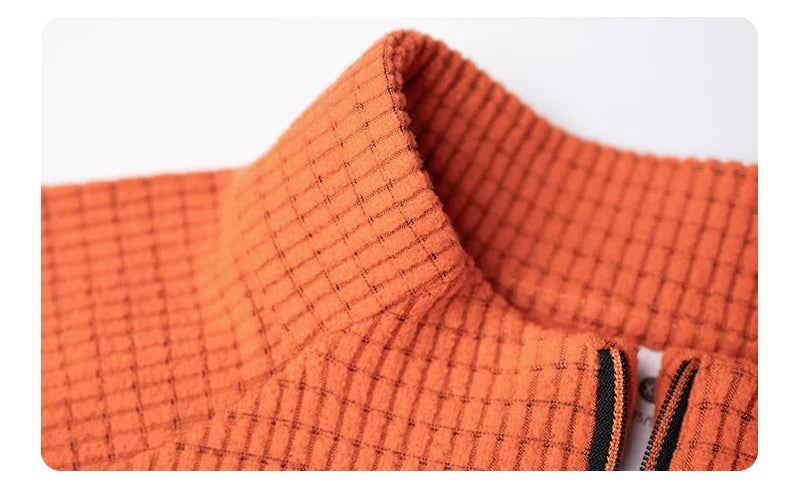 Autumn High Quality Men's Running Fitness Outdoor Sportswear Fashion Business Casual Breathable Long Sleeve T-Shirt Tops