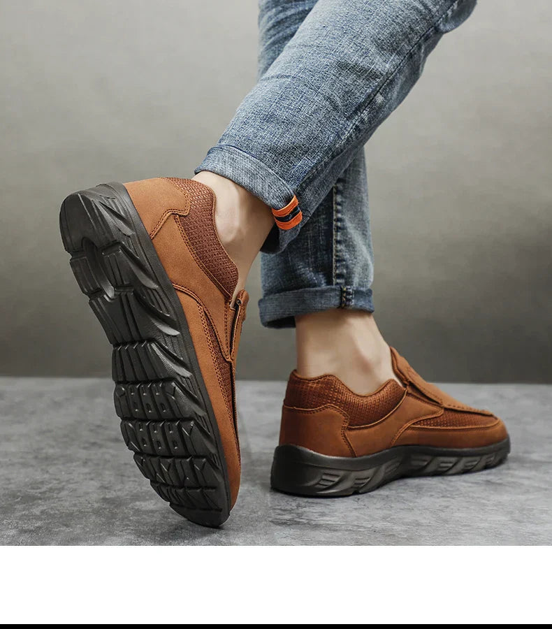 Men Sneakers Light Loafers Slip on Casual Shoes for Men Comfortable Walking Luxury Brand Male Business Shoe Driving Footwear