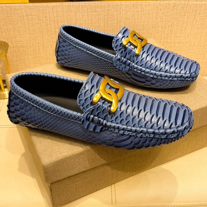 Plus Size 38~48 Mens Loafers Brand Corduroy Casual Leather Designer Vintage Slip-on Classic Men Driving Wedding Male Dress Shoes