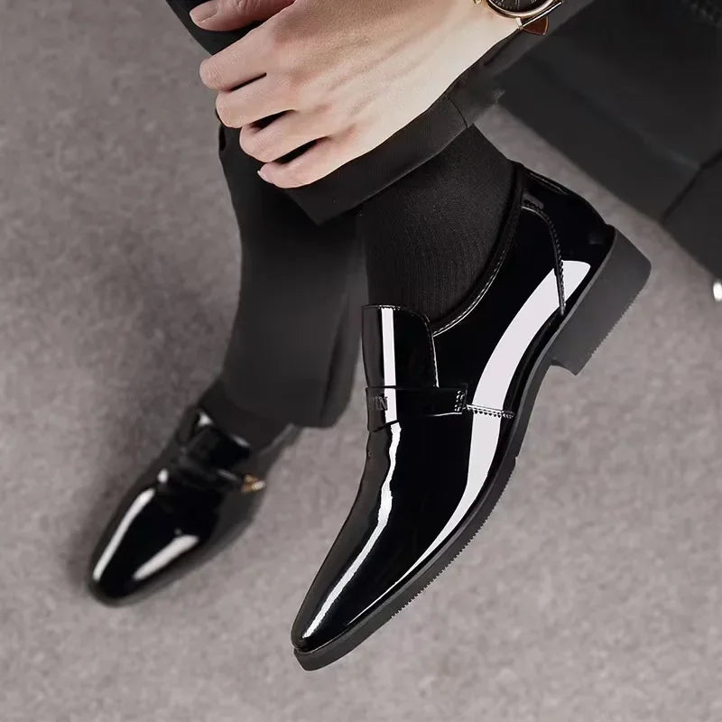 Casual Leather Shoes for Men – Breathable Comfortable Footwear, Sizes 40–48
