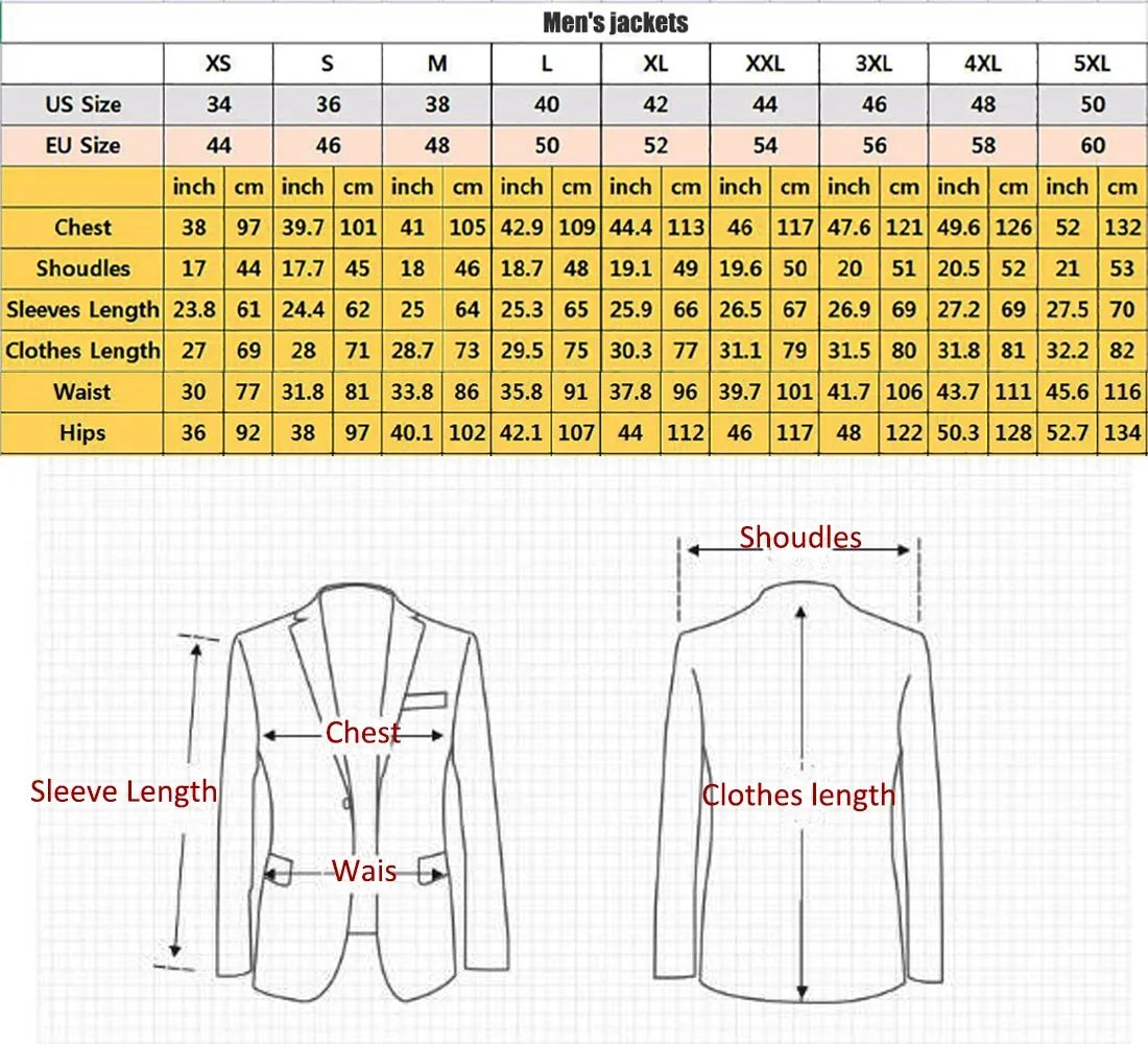 Hot Sale Men's Herringbone Jacket Slim Fit Single Breasted Man Suits Men's Suit Casual Blazers Male Coat With 3 Pockets