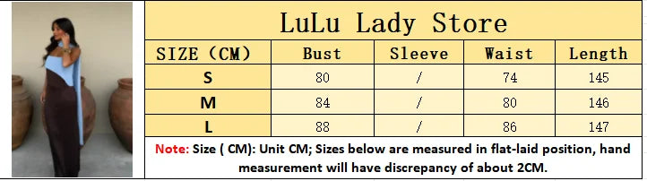 Fashion Color Block Spaghetti Strap Maxi Dress Women Elegant Halter Scarf  High Split Slim Vestidos 2026 New Daily Party Robes