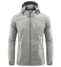 UPF50+ Summer Outdoor Quick Dry Sun-Protective Thin Jacket Men Hiking Fishing Cycling Hooded Gym Sport Ultra Light Windbreaker