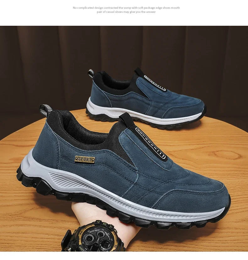 Men's Outdoor Hiking Shoes, Lightweight and Non Slip, Large Size 39 49, Camping, Running, Jogging, Leisure Sports Shoes
