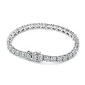 925 Sterling Silver Moissanite Tennis Bracelet D VVS1 with GRA Certificate Exquisite and Luxurious Jewelry Gift