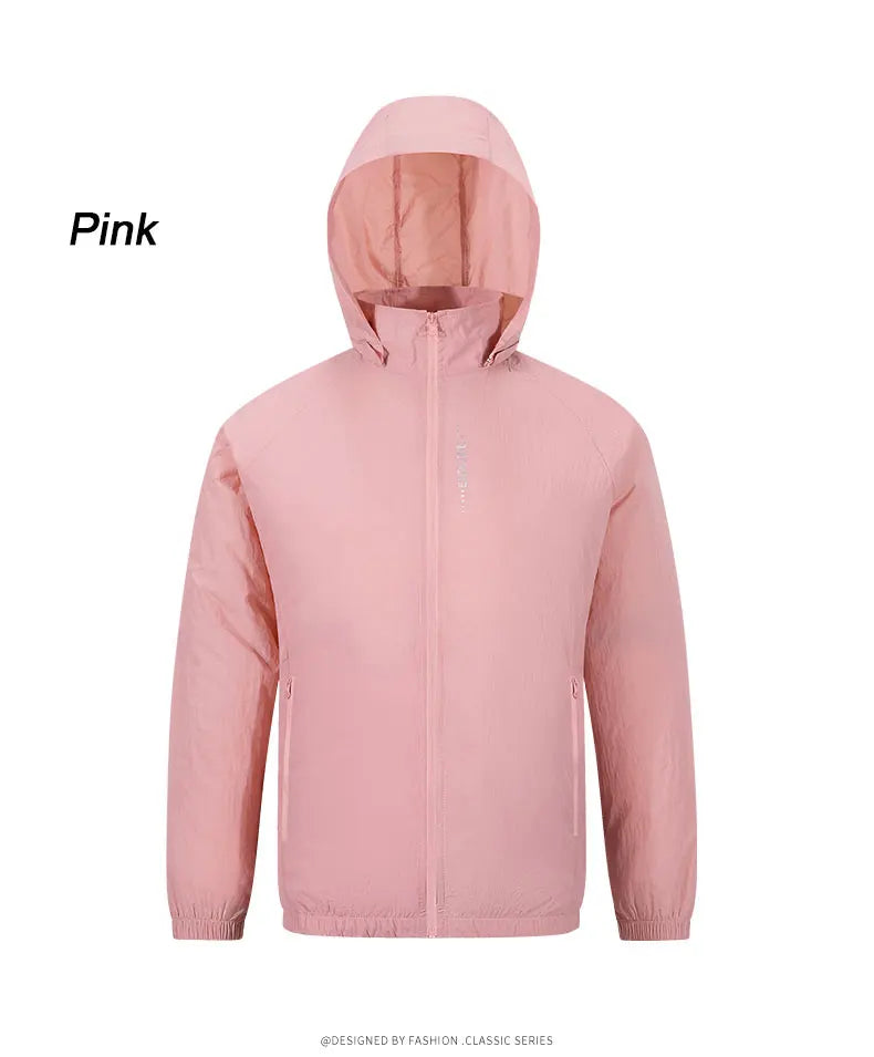 Portable Air Conditioner Jacket USB Fan Cooling Coat Outdoor Work Construction Fishing Hunting Lightweight Sun protection Jacket