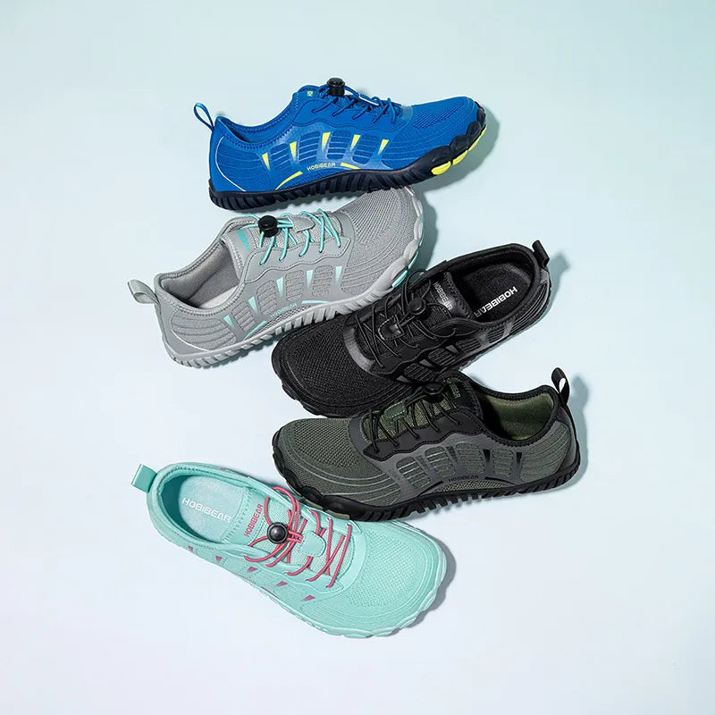 Mens Womens  Barefoot Shoes Wide Toe Breathable Elastic Band Sneakers Beach Walking Casual Shoes