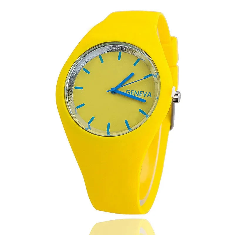 Women's Watches Famous Brand Quartz Watch Women Fashion Casual Sports Silicone Wristwatch Hot Kobiet Zegarka