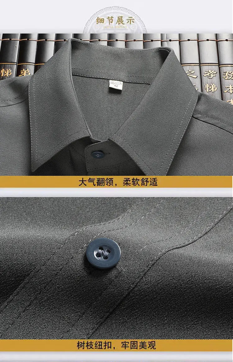 Shirts + Pants 2025 summer new style Sportswear Men's Casual Sets Male Fashion Chinese style shirts and trousers M-4XL