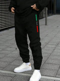 Autumn Mens Tracksuit Italy O Neck Sweatshirt Sweatpants Casual Sports Single Piece Tops Pants Man Clothing Hip Hop Streetwear