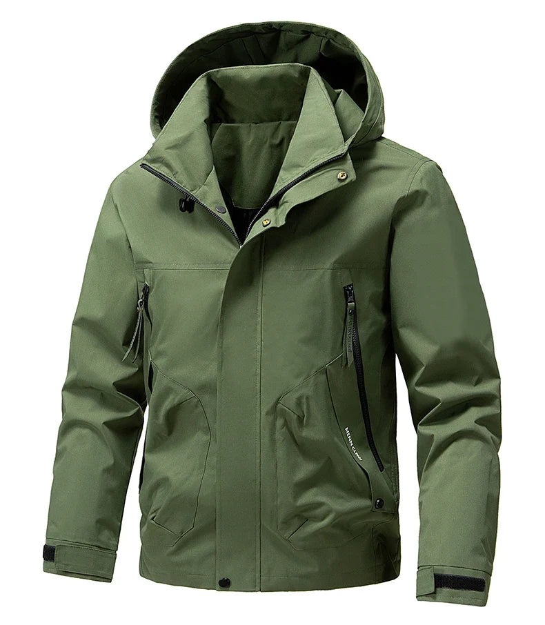 Unisex's Waterproof Hiking Jackets Windproof Windbreakers Men Women Camping Fishing Trekking Anti-scratch Coats