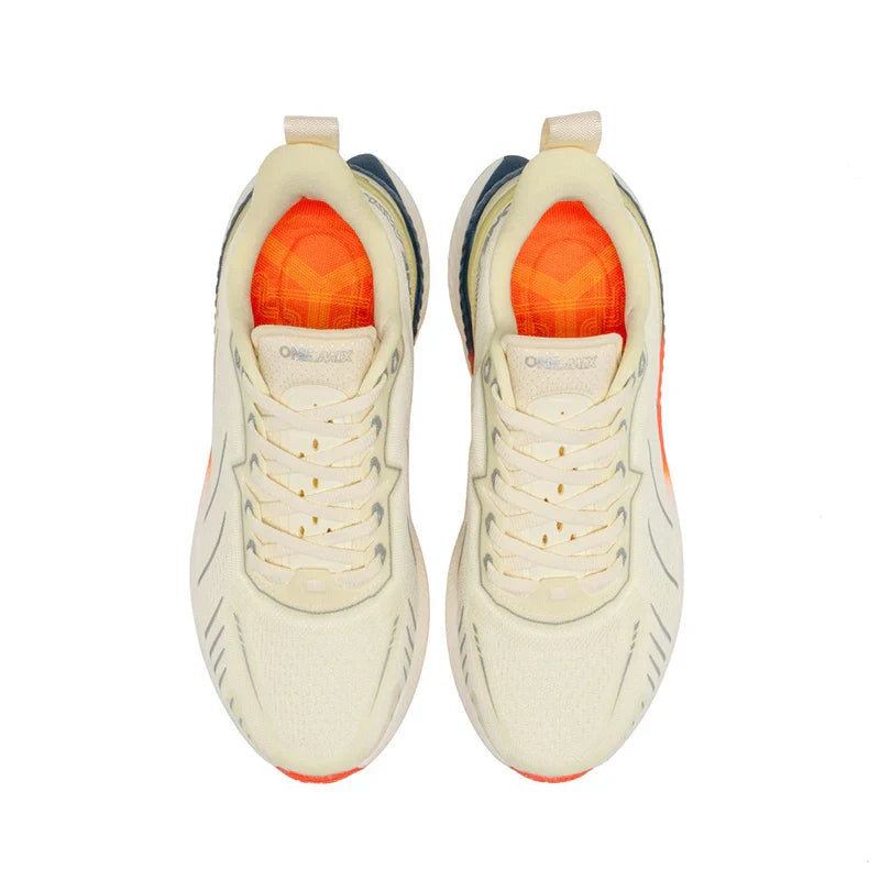 Cushioning Running Shoes For Men Suitable Heavy Runners Lace Up Sports Women Non-slip Outdoor Athletic Male Sneakers