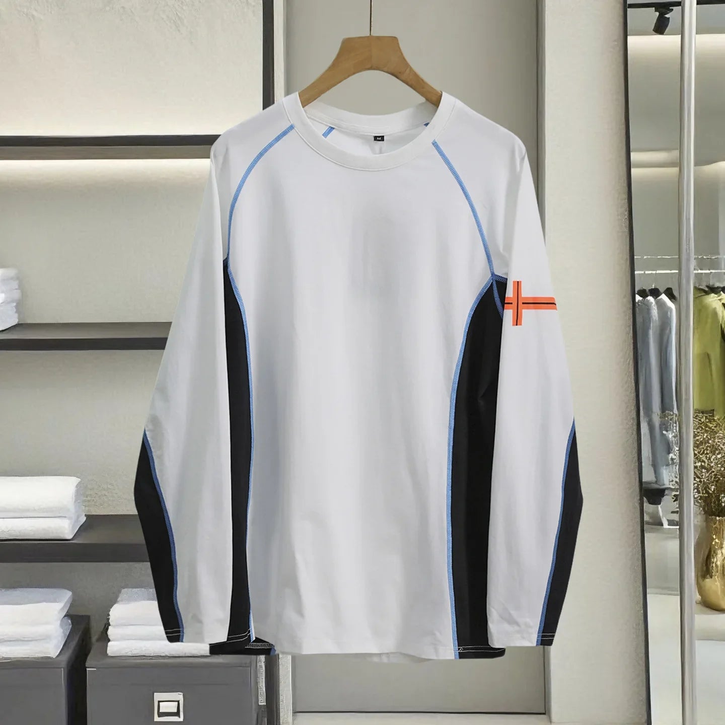 Men's Long Sleeve Shirt, UPF 50+ Sun Protection & Lasting Antibacterial (150 Washes), Quick-Dry Breathable