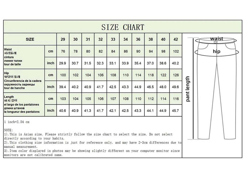 Fashion Mens Slim Fit Denim Pencil Pants High Quality Skinny Jeans