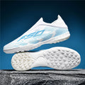 New Men Football Boots Outdoor High-top Soccer Shoes Cleats Hot-selling Grass Match Indoor Sneakers Non-Slip High-quality