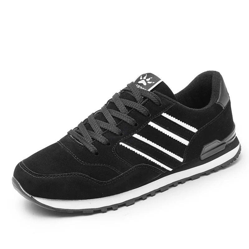 Artificial Leather Men Causal Shoes Male Spring Men Casual Light Shoes Sneakers Lac-up Flats Breathable Outdoors Sapato