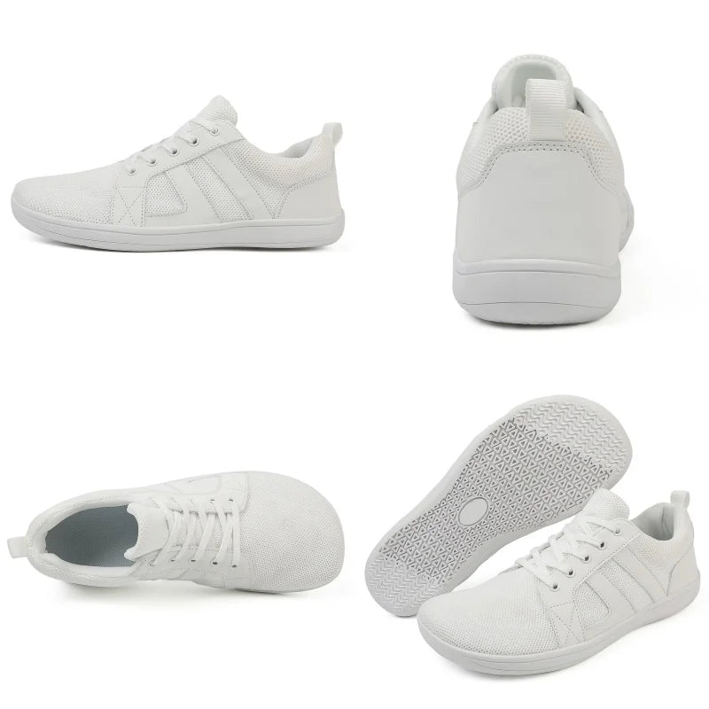 Men's Wide Minimalist Barefoot Sneakers | Unisex Zero Drop Sole | Optimal Relaxation