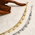 Three Layer Stacking Moissanite Bracelets 925 Sterling Silver Adjustable Women's Bracelet 16+3cm Charming Party Jewelry