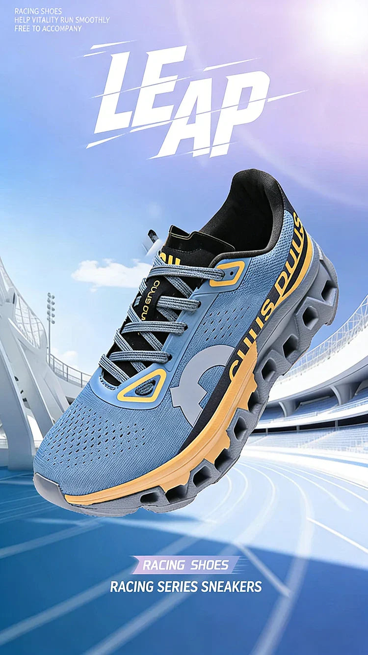 Men's Cushioning Running Shoes Lightweight Athletic Casual Sneakers Male Non-Slip Sports Shoes Outdoor Travel Walking Shoes