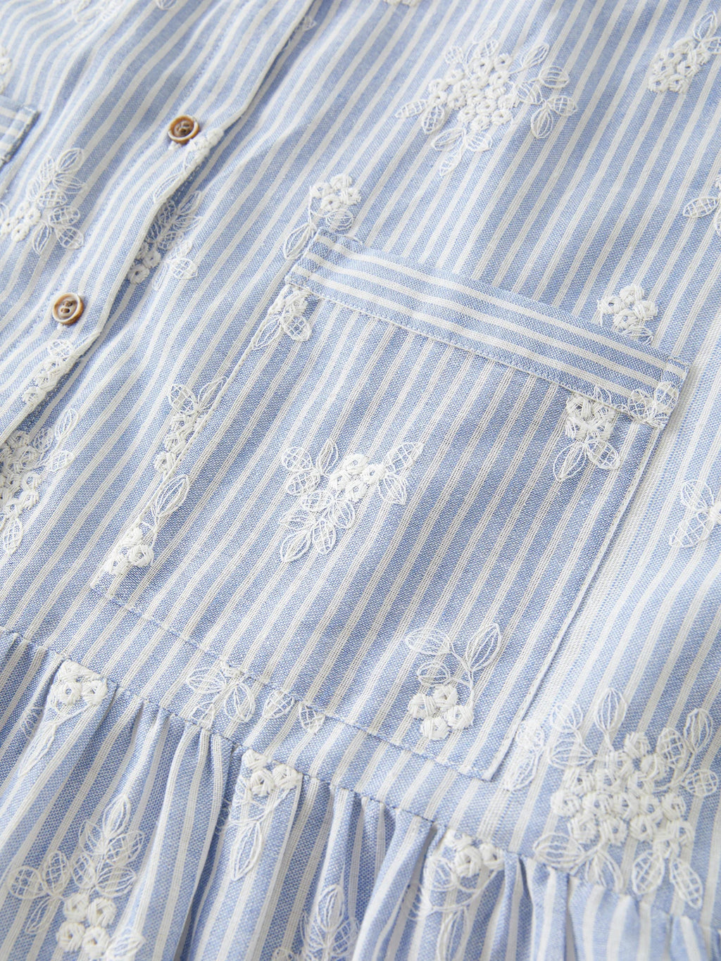 2025 Summer New Design - Women's Beach Style Casual Resort Dress with Premium Knit Blue Stripe Dresses 25FS12618