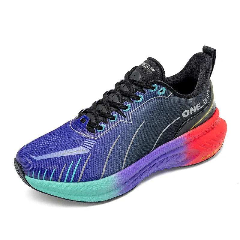 New Cushioning Running Shoes For Men Suitable Heavy Runners Lace Up Sports Women Non-slip Outdoor Athletic Male Sneakers
