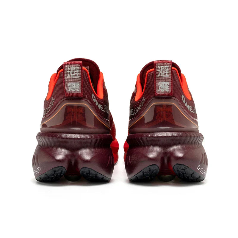 Cushioning Running Shoes For Men Suitable Heavy Runners Lace Up Sports Women Non-slip Outdoor Athletic Male Sneakers