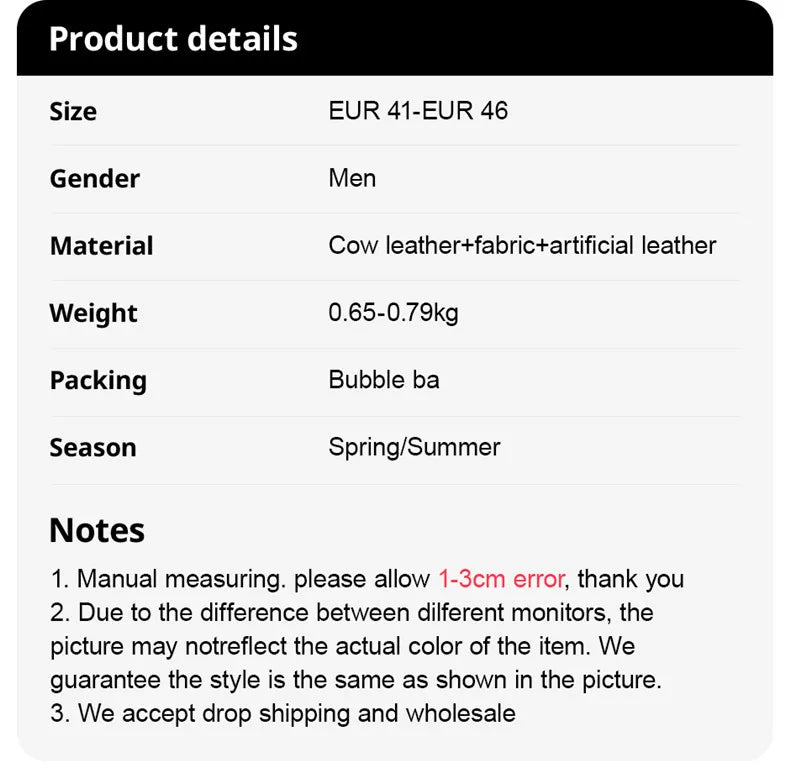 Hiking Shoes for Men Outdoor Man Sneakers Breathable Quick Drying Sports Trekking Beach Barefoot Mens Shoes