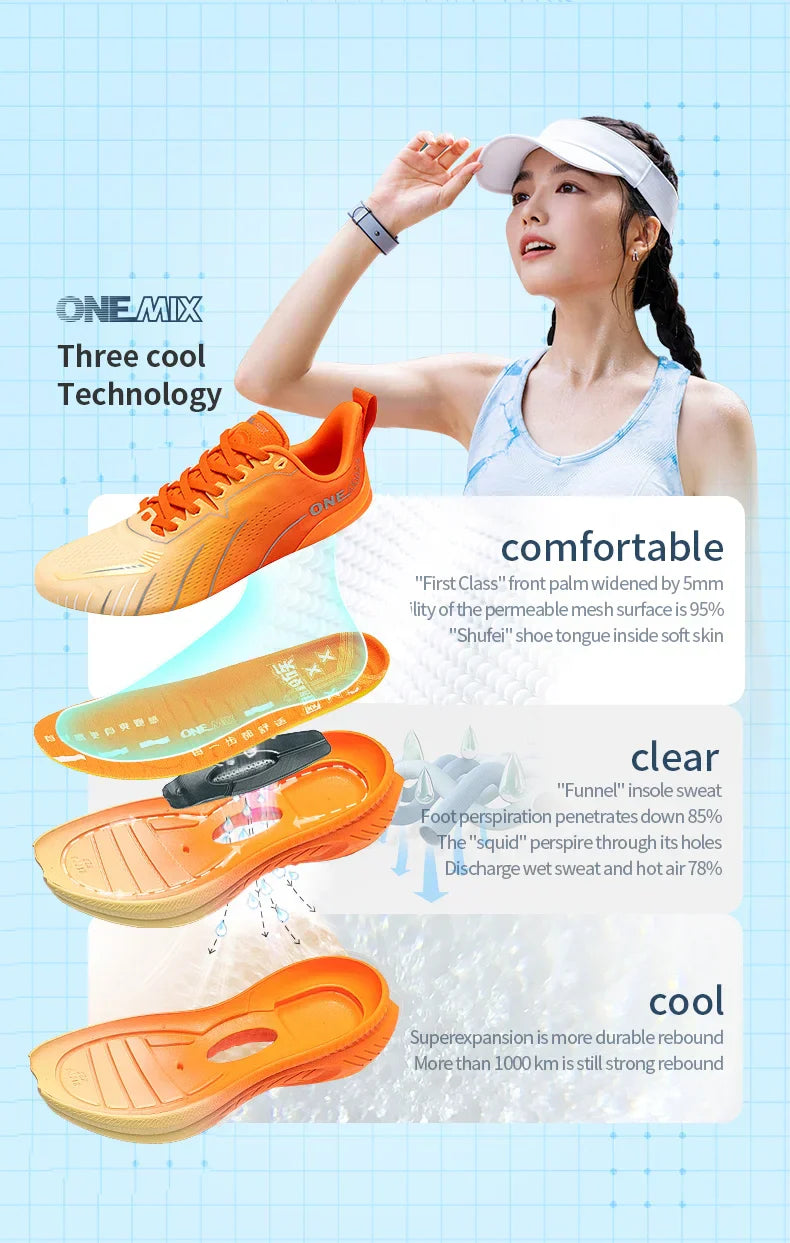 New Cushioning Running Shoes For Men Suitable Heavy Runners Lace Up Sports Women Non-slip Outdoor Athletic Male Sneakers