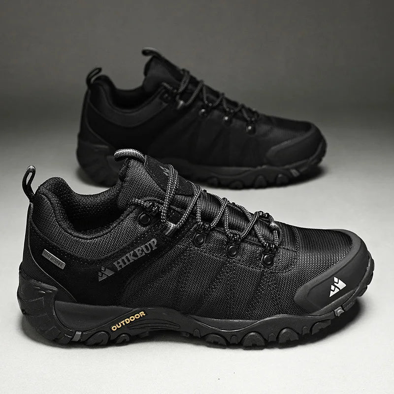 Non-slip Men Hiking Shoes Breathable Outdoor Wear Resistant Splashproof Climbing Men Sneaker Tourism Mountain Shoes