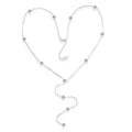 3MM Bubble Classic Moissanite Necklace Pendant for Women 18k Plated Female Necklace Pure S925 Silver Jewelry Wholesale