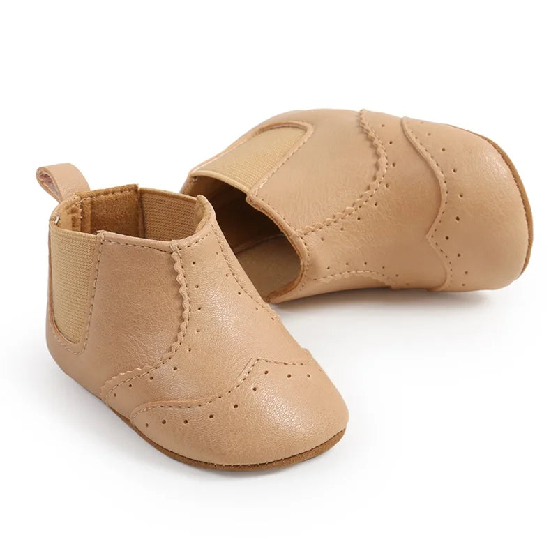 Citgeett Autumn Infant Baby Girls Boots Soft Sole Non-slip First Walker Shoes for Fall Winter
