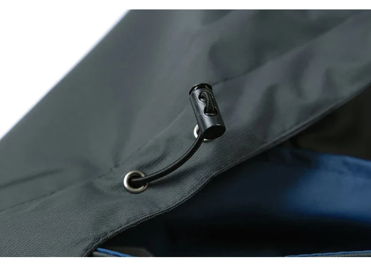 Camping Hiking Jacket Men Autumn Outdoor Sports Coats Climbing Trekking Windbreaker Travel Waterproof Jackets Black