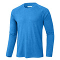 Men's UPF 50+ Shirts Summer Long Sleeve Lightweight T-Shirt Quick Dry Breathable Shirt Outdoor Sport Gym Running Tops