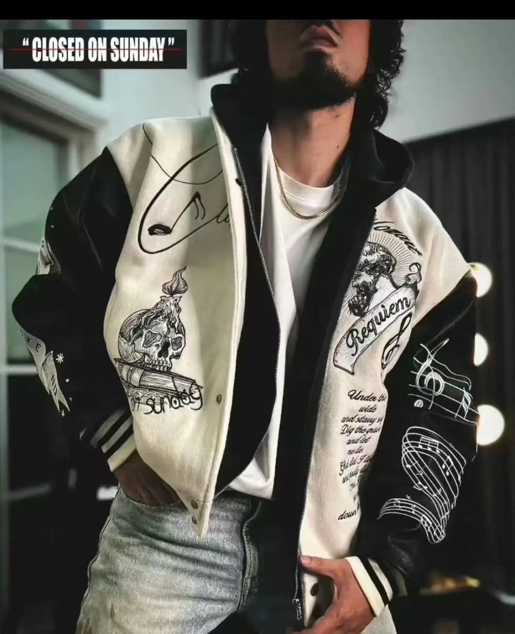 Embroidery Varsity Jacket Men PU Leather Sleeves Oversized Bomber Jackets Women Baseball Coats Streetwear Men Clothing