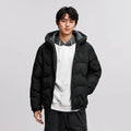 Down Jacket Men 2026 New Waterproof Hooded Outerwear Winter Clothing Solid Color Versatile Thick Down Coat For Man