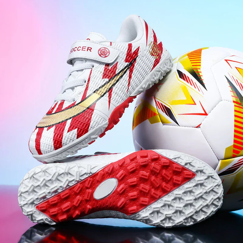 New Men Kids Soccer Shoes Match Professional Football Boots Cleats Non-Slip Drop Shipping Training Shoes Grass Boys Ultralight