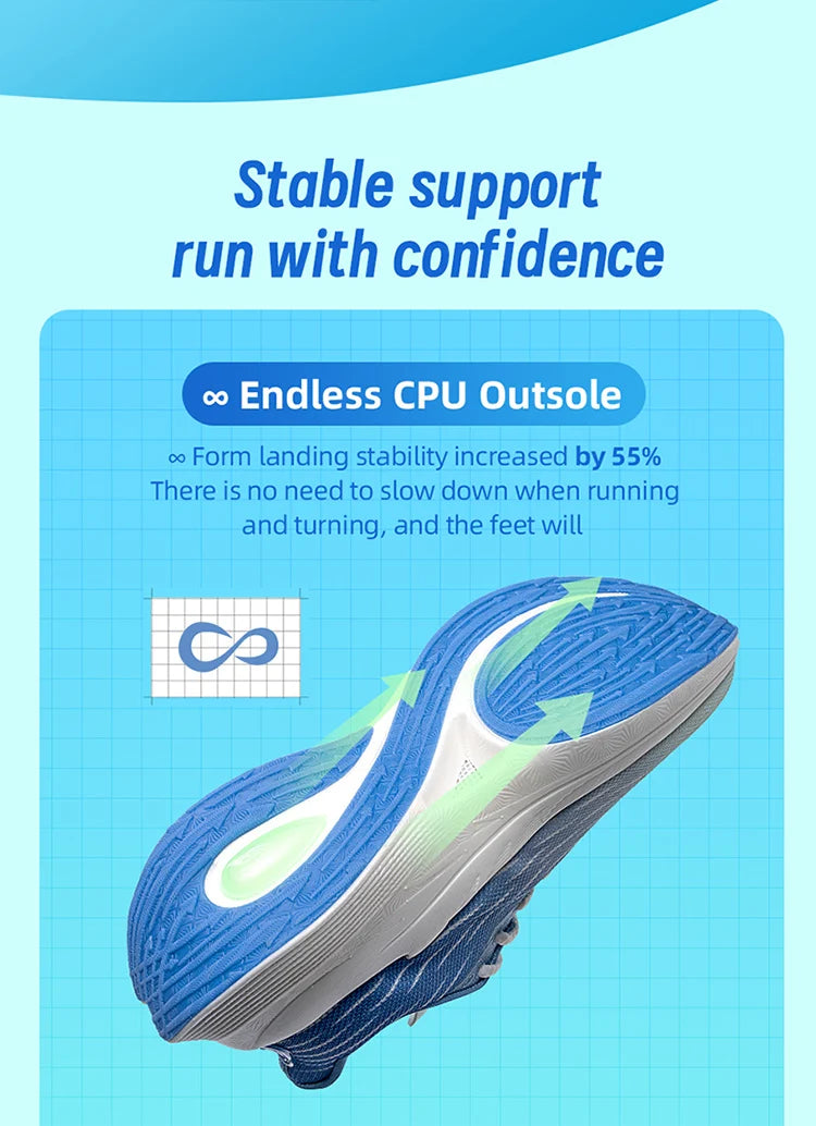 Wind Wings Breathable Speed Running Shoes Men Sports Casual Women Sports Shoes Light Men Outdoor Jump Rope