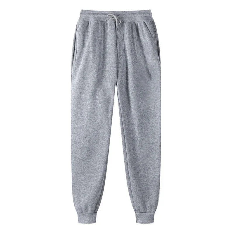 2024 Men's Solid Suits Zipper Hoodies+ Pants Spring Autumn Casual Fitness Sports Hot Elastic Male Clothes Outfit Drawsting Pants
